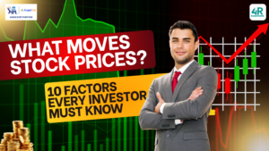 Factors affecting stock prices such as demand, earnings, and economic conditions