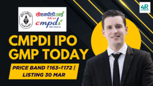 CMPDI IPO GMP Today grey market premium price band lot size and listing date