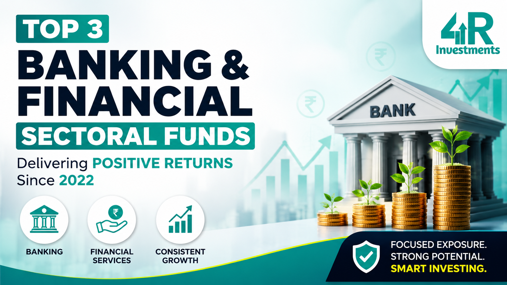 Top 3 Banking and Financial Sectoral Mutual Funds Delivering Positive Returns Since 2022 – 4R Investments