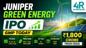 Juniper Green Energy IPO GMP Today 2026