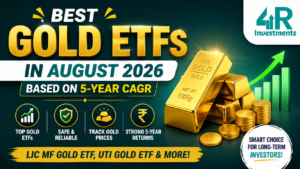 Best Gold ETFs in August 2026 based on 5-Year CAGR