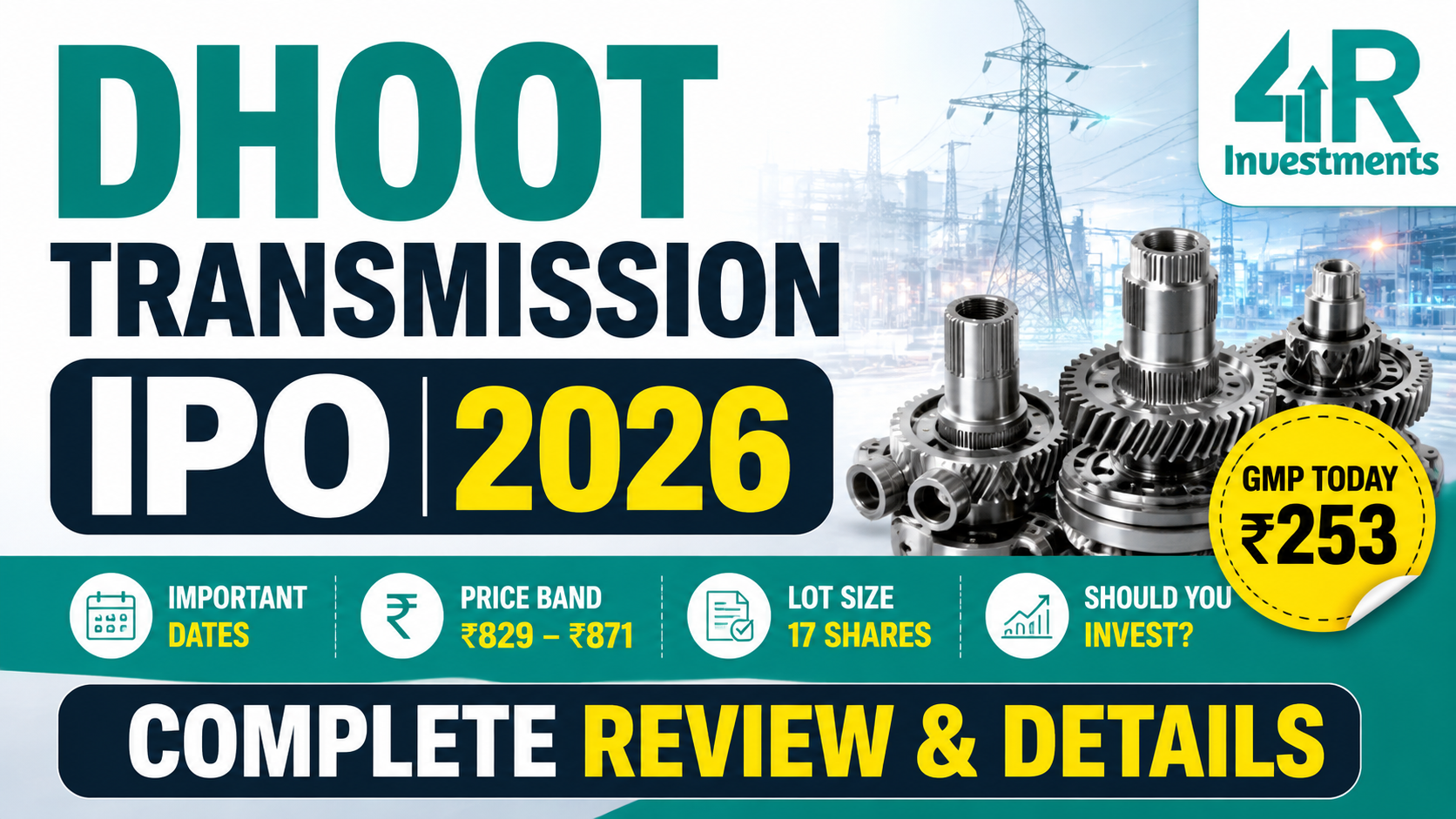 Dhoot Transmission IPO 2026 GMP Today