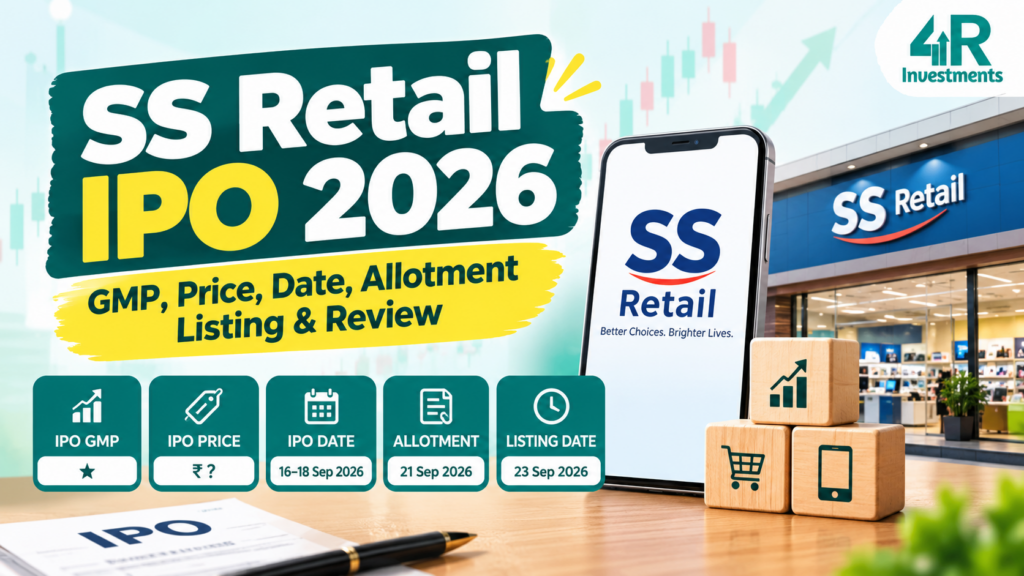 SS Retail IPO 2026 GMP Price Date Allotment and Listing Date